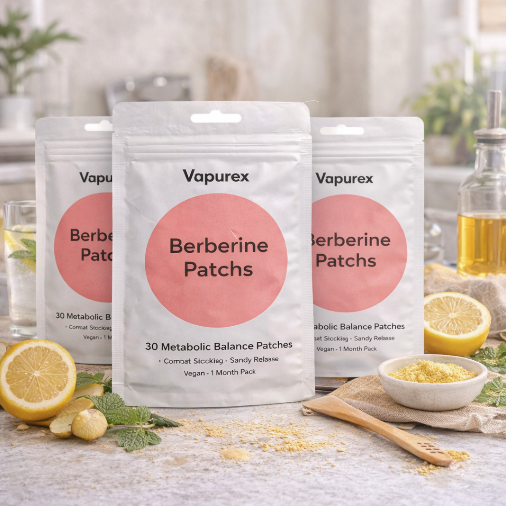 Vapurex Patchs Berbérine – Cure Minceur 30 Jours